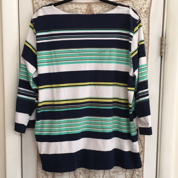 Alfred Dunner 1X Cotton 3/4 Sleeve Shirt 👚 - Picture 5 of 5